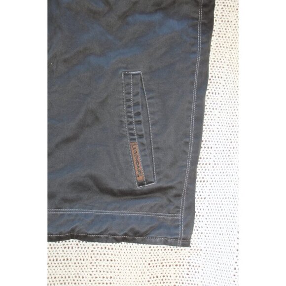 Legendary Whitetails Men's Bomber Wax Jacket size MD Hunting Outdoor Pockets zip - Picture 9 of 9